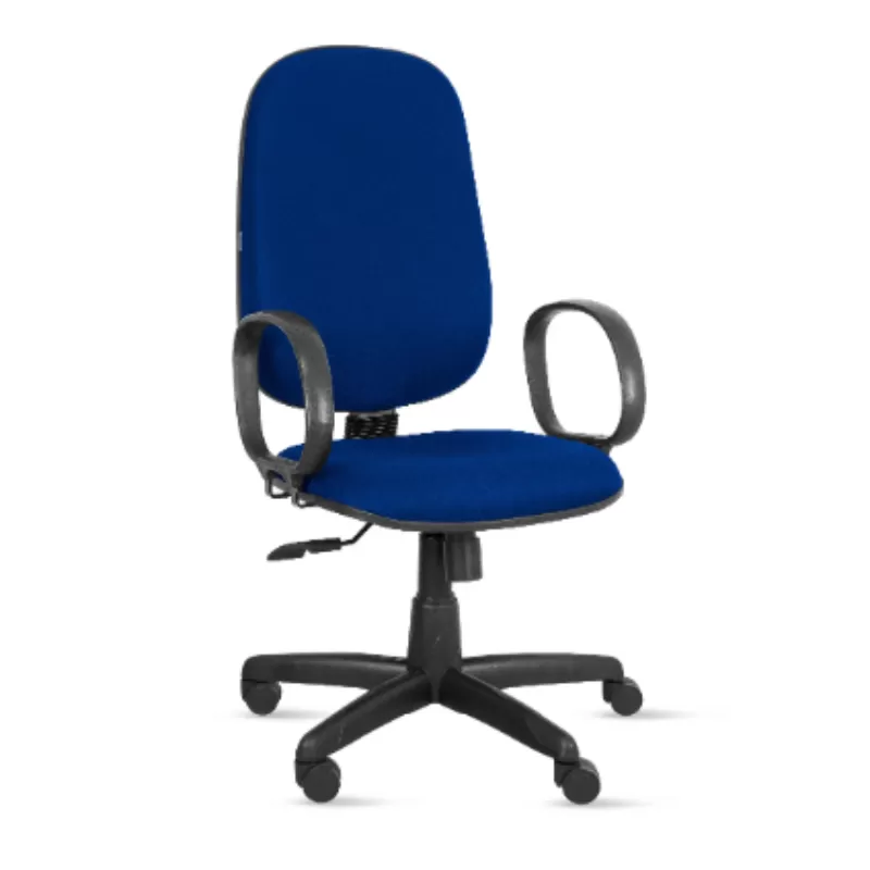 Poltrona Presidente Giratória com Relax e Braço